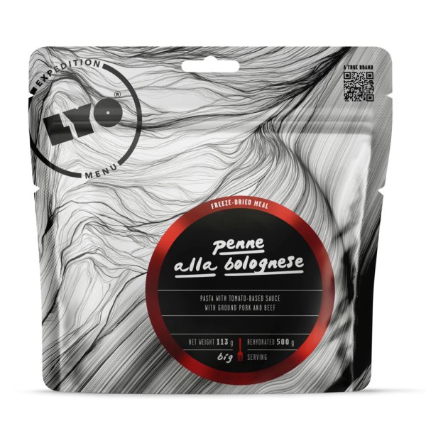 LyoFood | Penne alla bolognese | Frysetørret mad | 95g