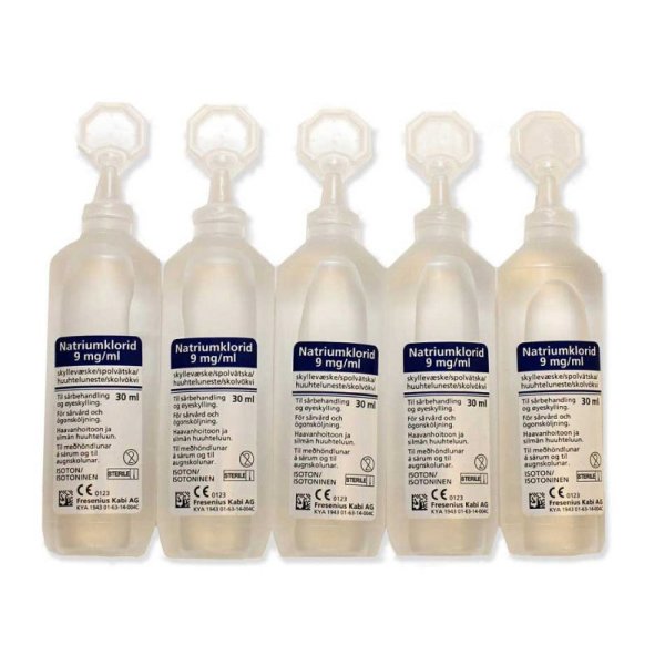 Natriumklorid 30 ml | 5-pak