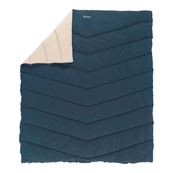 Outwell Caldera Duvet Double Blue | Sovepose | Sommer