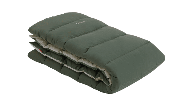 Outwell Constellation Duvet Lux Double Green | Sovepose | Forår, sommer, efterår