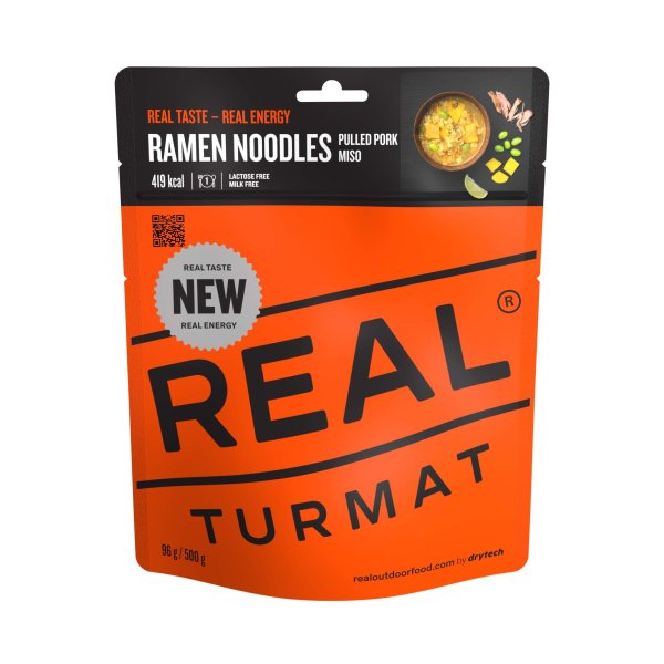 Real Turmat | Ramen med nudler | Frysetørret mad | 96g