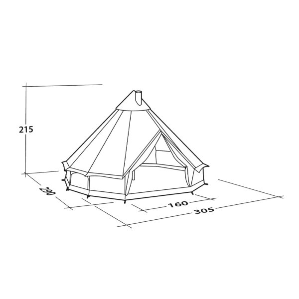 Robens Klondike S | Teltkabine | 4 personer