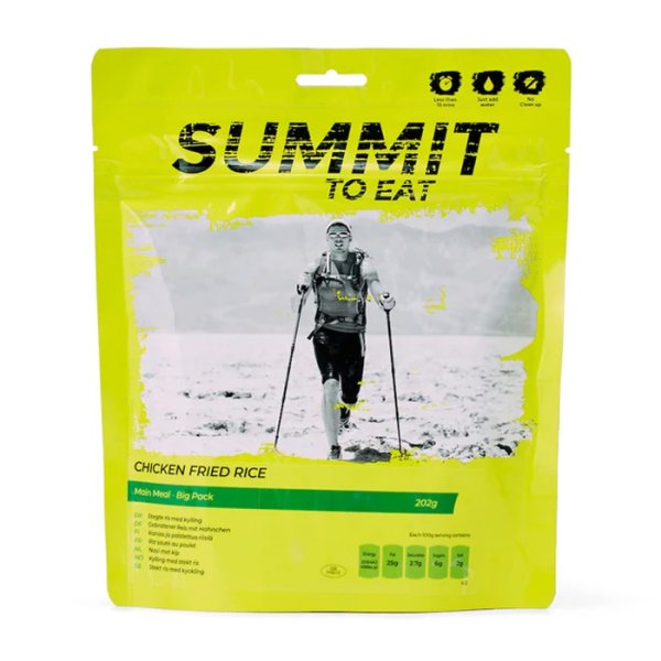 Summit To Eat | Stegte kyllingeris | Frysetørret mad | 202 g