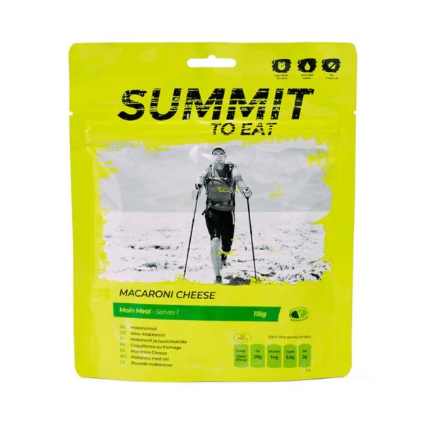 Summit To Eat | Macaroni Cheese | Frysetørret mad | 118 g