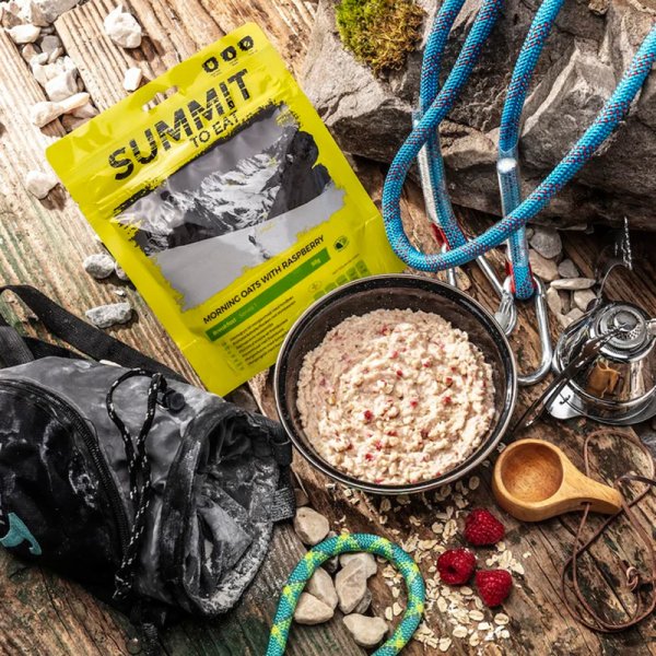 Summit To Eat | Morgenhavre med hindbær | frysetørret mad | 98 g