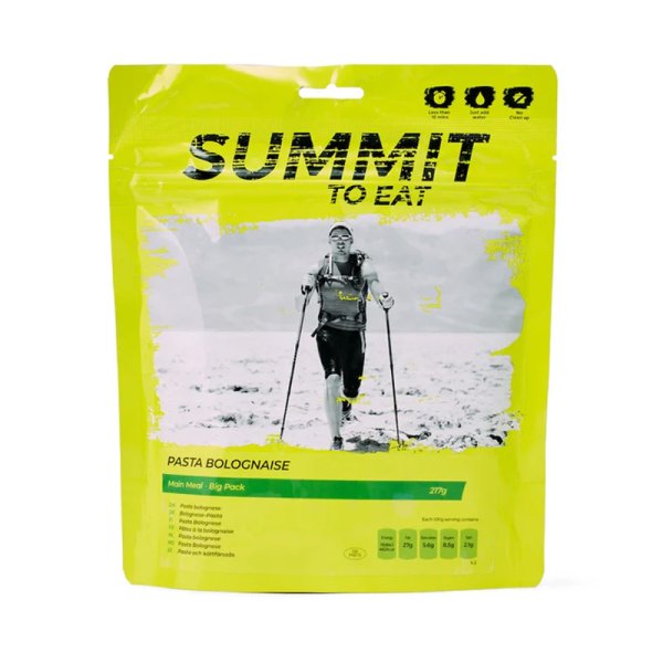 Summit To Eat | Pasta Bolognaise | Frysetørret mad | 186g