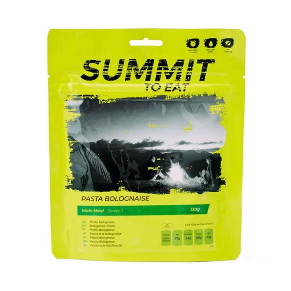 Summit To Eat | Pasta Bolognaise | Frysetørret mad | 130g
