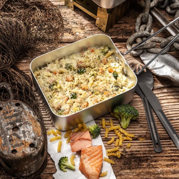 Summit To Eat | Pasta med laks og broccoli | frysetørret mad | 193 g