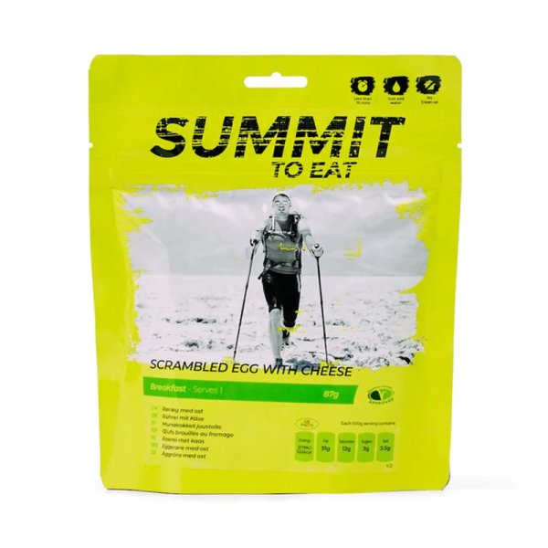 Summit To Eat | Røræg med ost | frysetørret mad | 87 g