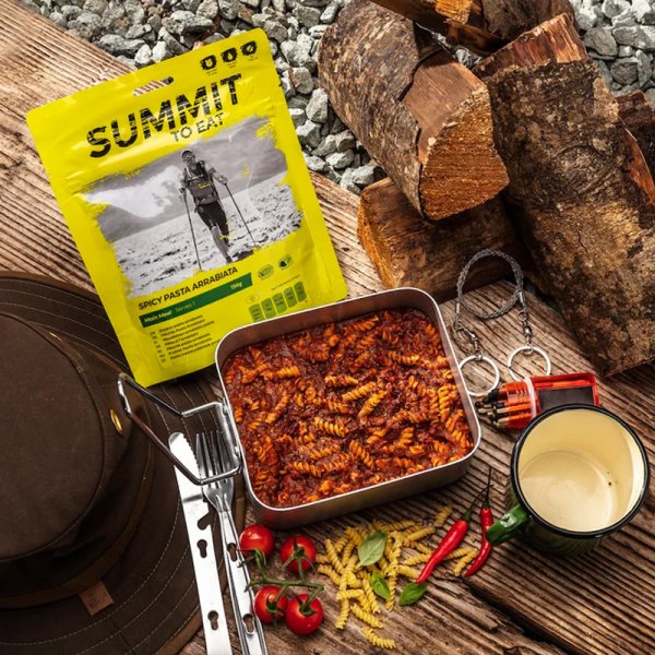 Summit To Eat | Spicy Pasta Arrabiata | Frysetørret mad | 140g