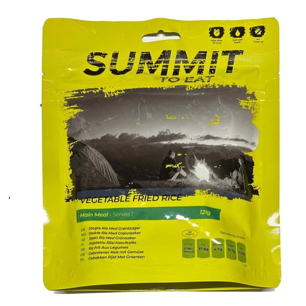 Summit to Eat | Vegtable Fried Rice | Frysetørret mad | 121g