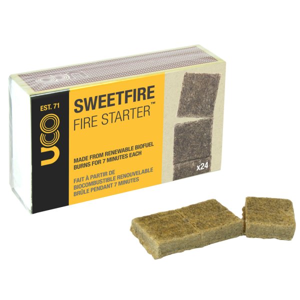 UCO Sweetfire Tinder Tabs 24-pak
