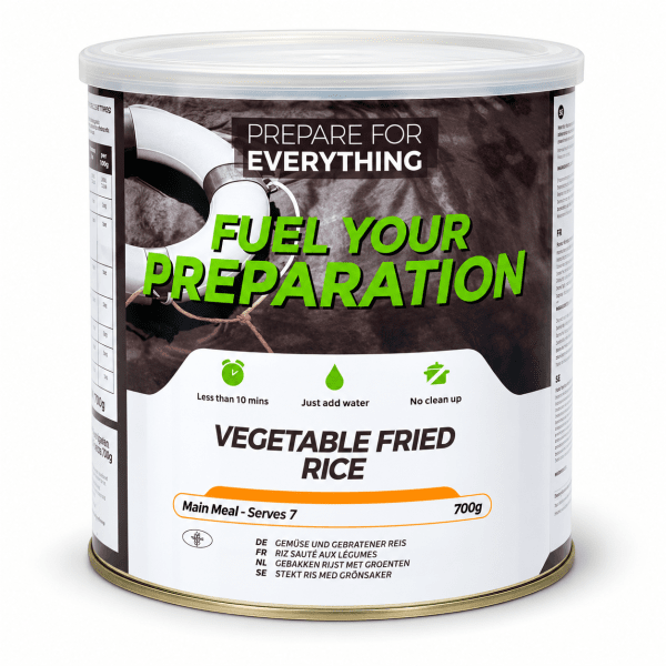 Fuel Your Preparation | Vegetabilske stegte ris| Frysetørret mad | 700g